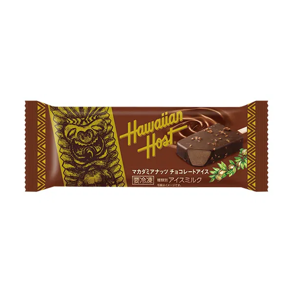 Andeico Hawaiian Host Macadamia Nut Chocolate Ice Cream Bar