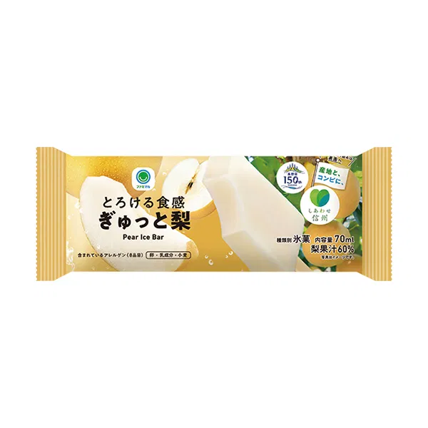 Melt-in-your-mouth Pear Ice Bar