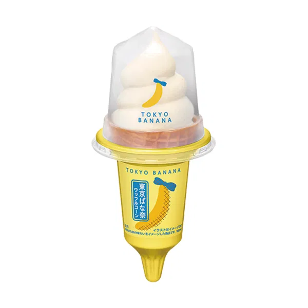 Lotte Waffle Cone Tokyo Banana