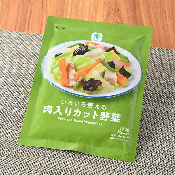 Versatile Cut Vegetables with Pork and Wood Ear Mushrooms