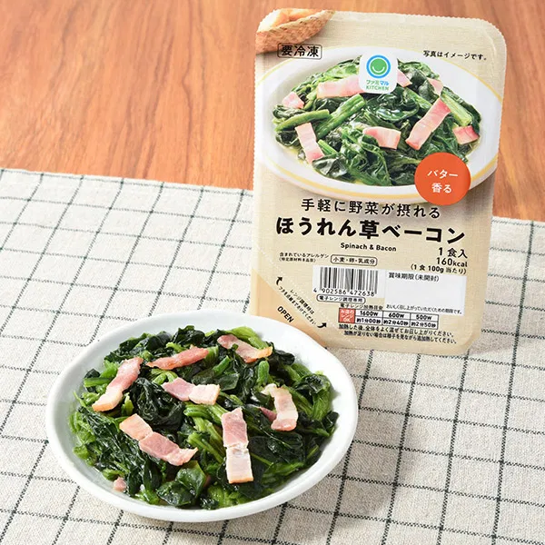Spinach & Bacon: Easy Veggie Boost