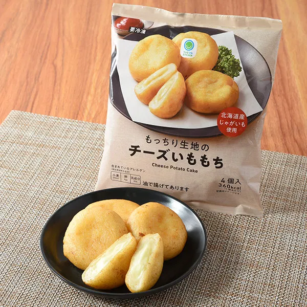 Chewy Cheese Potato Mochi