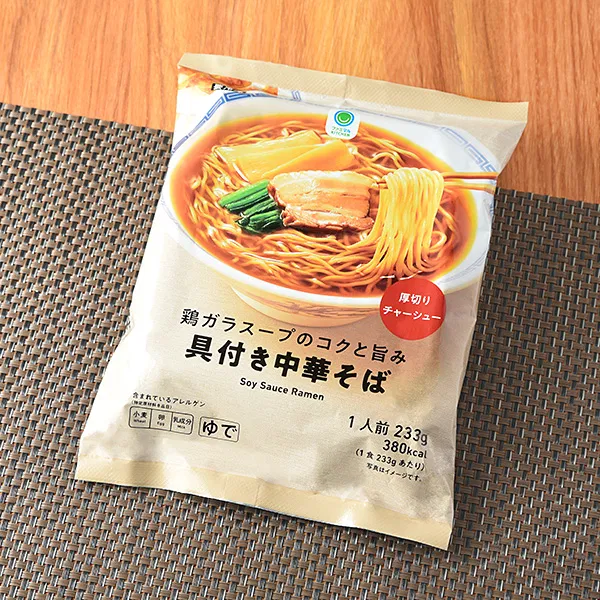 Chinese-style ramen with rich chicken bone broth and toppings