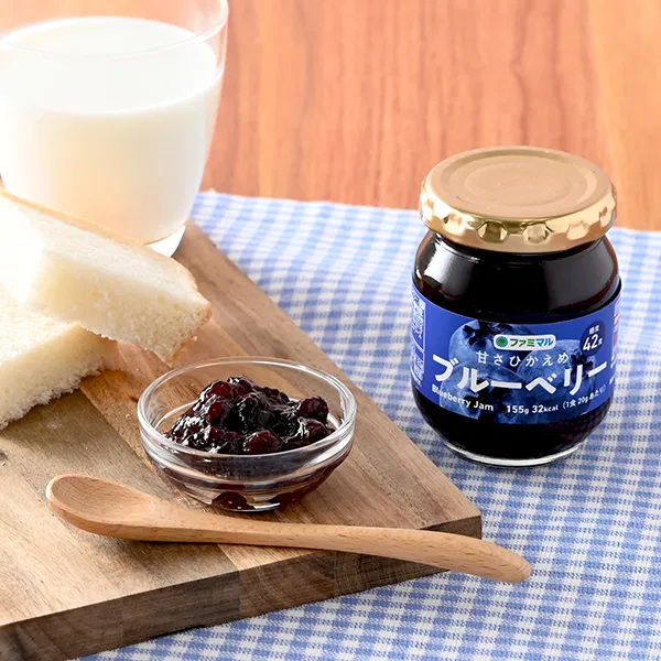 Low-Sugar Blueberry Jam