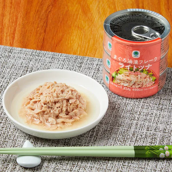 Oil-Packed Tuna Flakes (Light Tuna) – 3 Pack