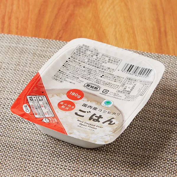 Domestic Koshihikari Cooked Rice, 180g