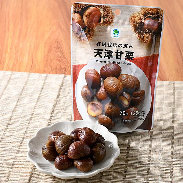 Organic Tianjin Chestnuts (Roasted)