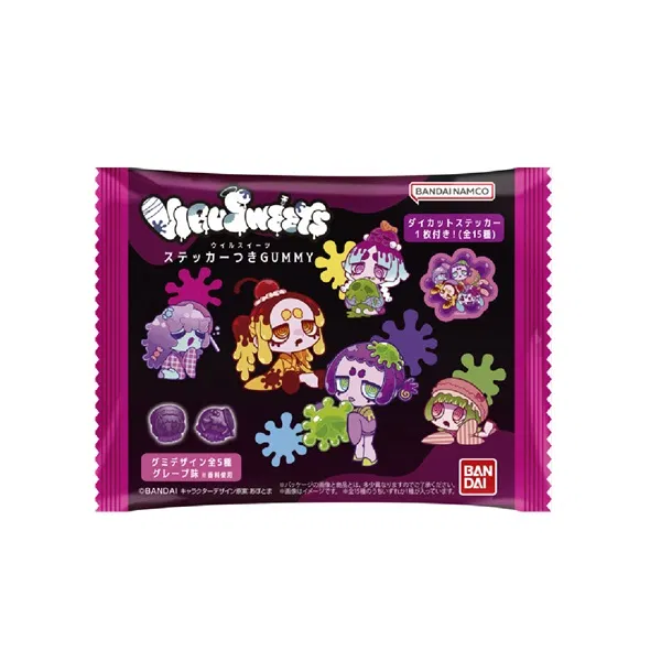 Gummy with VIRUSWEETS Sticker
