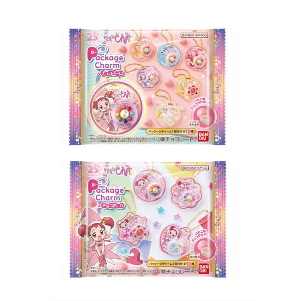 Ojamajo Doremi Package Charm & Strawberry-Chocolate Coated Bolo