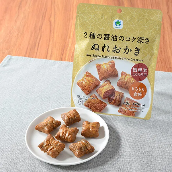 Nure-Okaki with Rich Two-Soy-Sauce Flavor