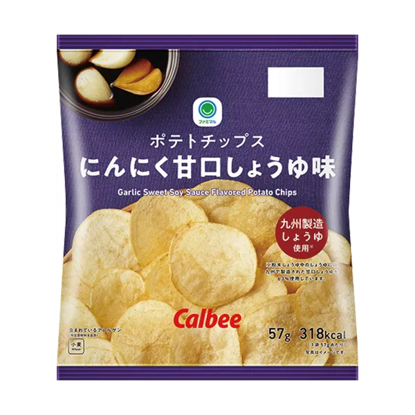 Garlic Sweet Soy Potato Chips