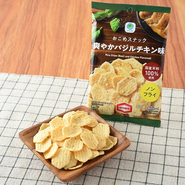 Rice Snack: Refreshing Basil Chicken Flavor