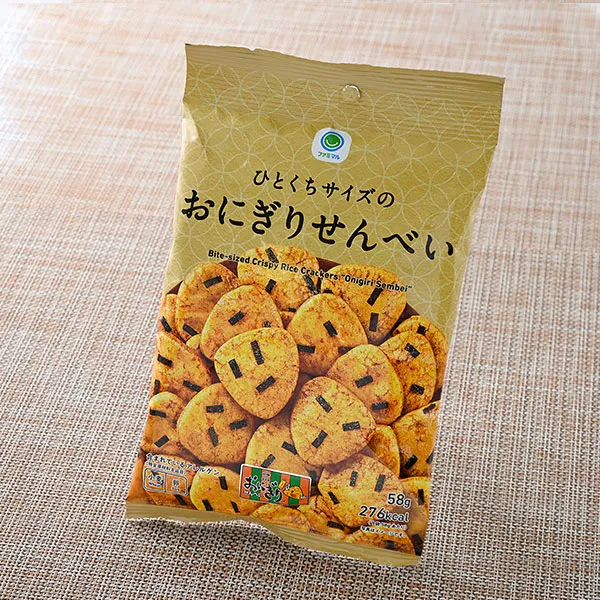 Bite-sized Onigiri Rice Crackers