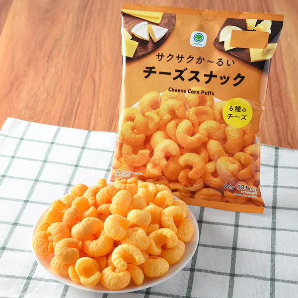 Crispy, Light Cheese Snack
