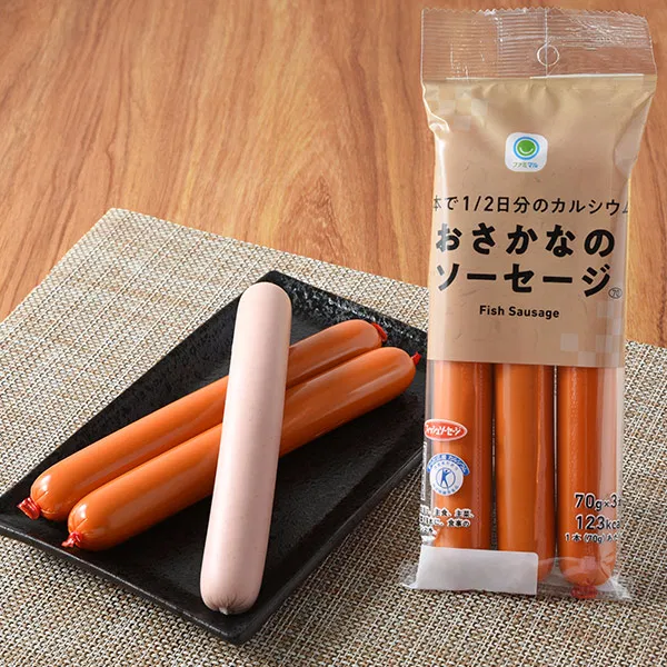 Fish Sausage: Half a Day’s Calcium per Stick