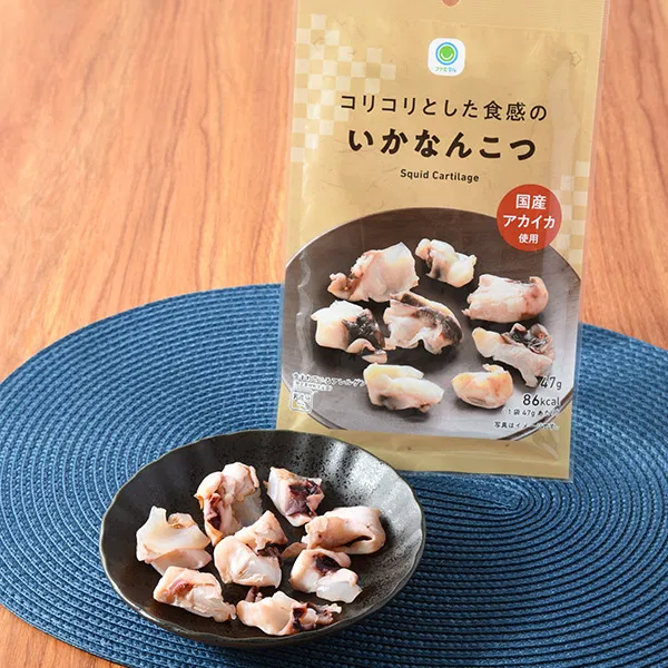 Crunchy squid cartilage