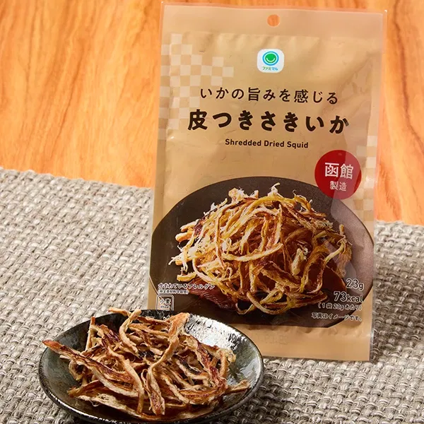 Skin-On Shredded Squid with Rich Umami
