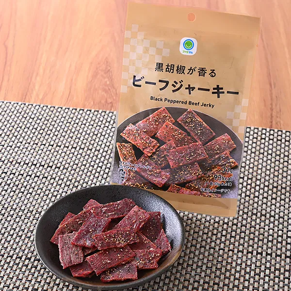 Aromatic Black Pepper Beef Jerky