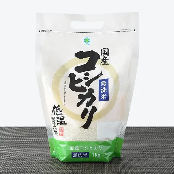 Low-Temperature Processed No-Wash Rice, 100% Domestic Koshihikari, 1kg