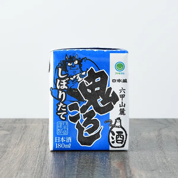 Rokko Mountain Foothills Oni Koroshi Shiboritate Sake 180ml