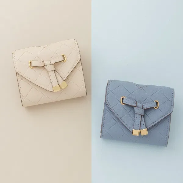 VIS Heart-Cut Mini Wallet — 2 Designs