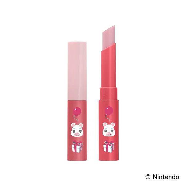 Mitea ORGANIC Animal Crossing Serum Oil Lipstick D09 Sakura Clear (Clear Type)