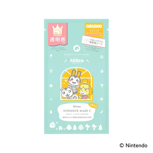Mitea ORGANIC <Animal Crossing> Intensive Mask C