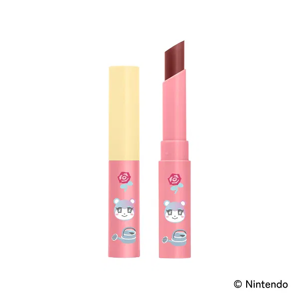 Mitea ORGANIC <Animal Crossing> Serum Oil Lipstick D11 Strawberry Pink (Pigmented Type)