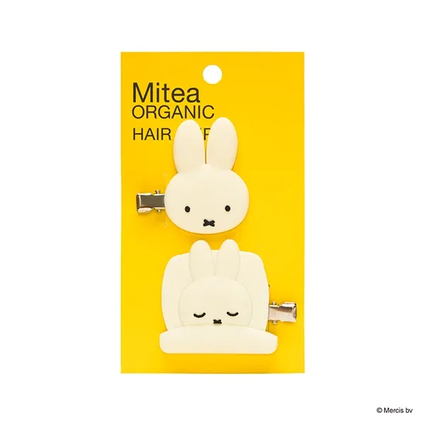 Mitea ORGANIC Miffy Hair Clips 2-Pack