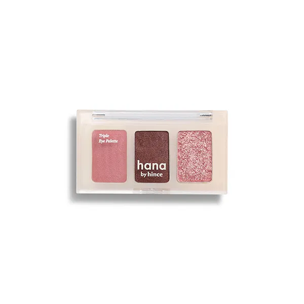 hana by hince Triple Eye Palette 02 Berry