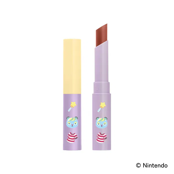 Mitea ORGANIC Animal Crossing Serum Oil Lipstick D02 Marron Glacé (Color Payoff Type)