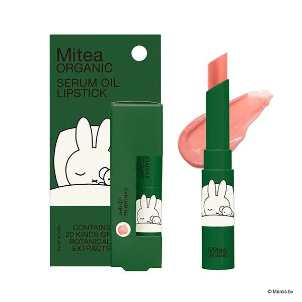 Mitea ORGANIC Miffy Serum Oil Lipstick 01 Mandarin Confite