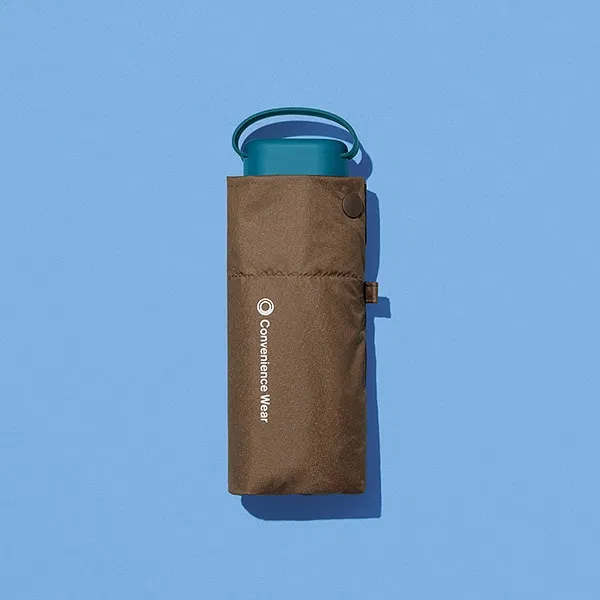 All-Weather Mini Umbrella - Brown