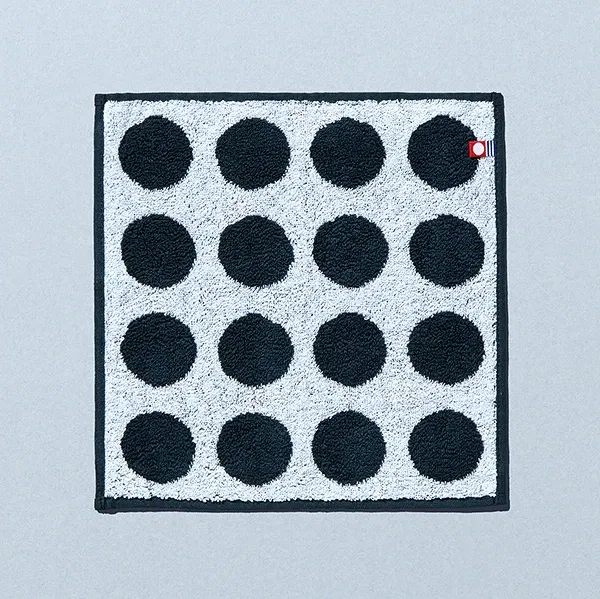 Imabari Towel Handkerchief Dot Pattern