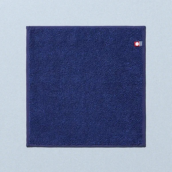Imabari Towel Handkerchief Navy Mix