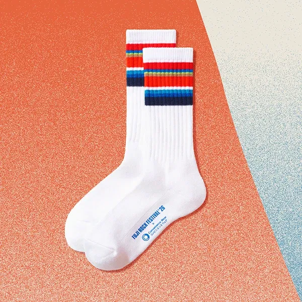 Line Socks Fuji Rock ’26 / White