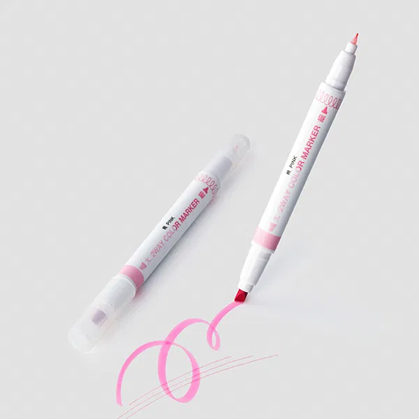 Pink 2-Way Marker (1 piece)