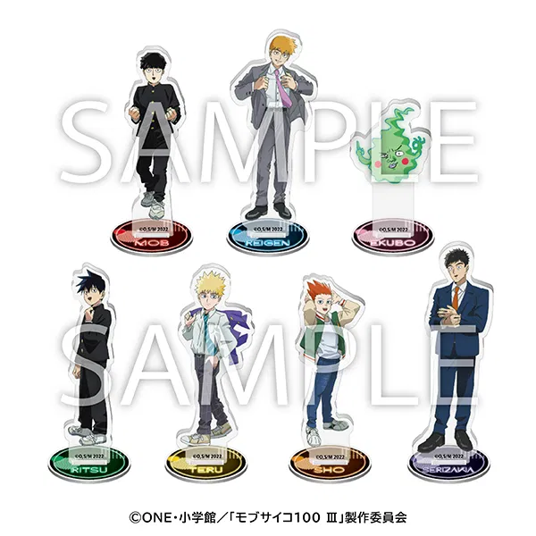 Mob Psycho 100 III Trading Acrylic Stand