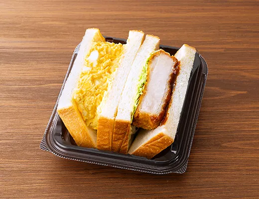Three-Breed Pork Thick-Cut Katsu & Egg Sandwich