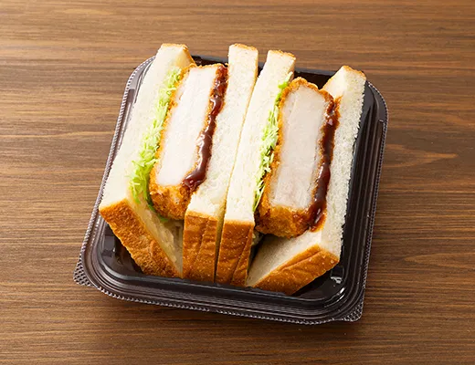 Thick-cut Sangen pork loin katsu sandwich (Maisen-supervised sauce)
