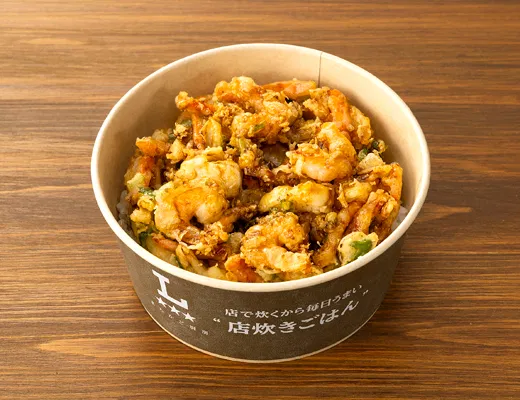 Seafood Kakiage Donburi