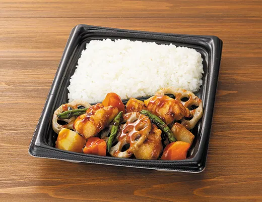 Sweet-and-Sour Chicken & Vegetables Bento