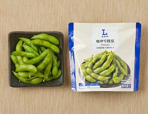 Salted Boiled Edamame