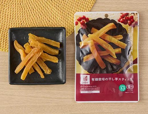 Organic Dried Sweet Potato Sticks