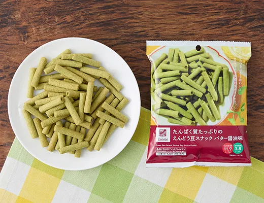 Protein-Packed Green Pea Snack, Butter Soy Sauce Flavor