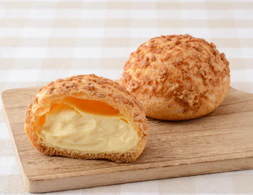 Vanilla-Scented Custard Cookie Choux
