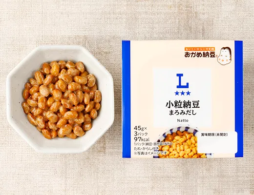Small-grain Natto with Maromi Dashi