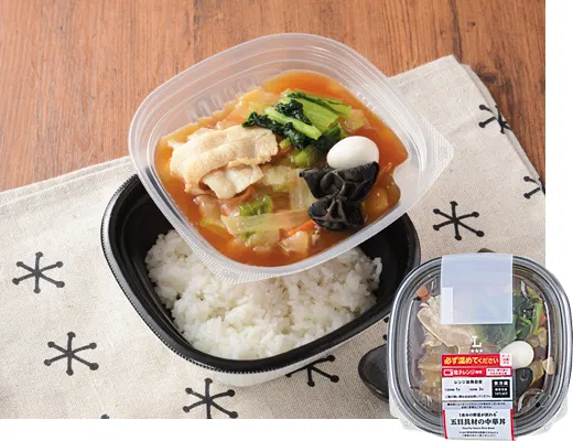 Gomoku Chinese Donburi with One Serving of Vegetables