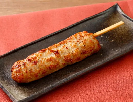 Cartilage-Filled Chicken Tsukune Skewers