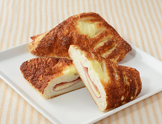 Ham Danish with Aged Cheese